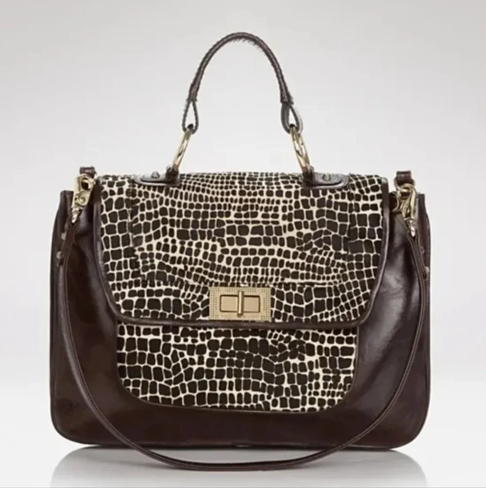 NWT Rebecca Minkoff Satchel Giraffe Bag Retail $395